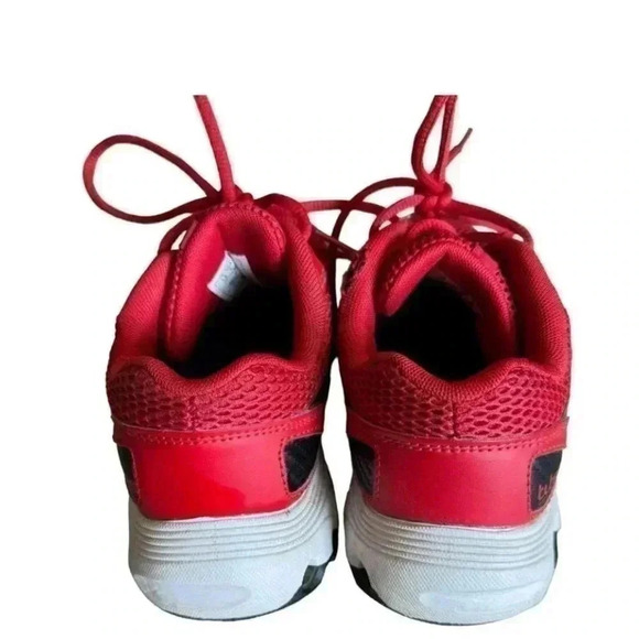 K-Swiss Youth Tubes 200 Shoe Lightweight Breathdable Red Athletic Sneakers SZ 5 - Picture 4 of 11